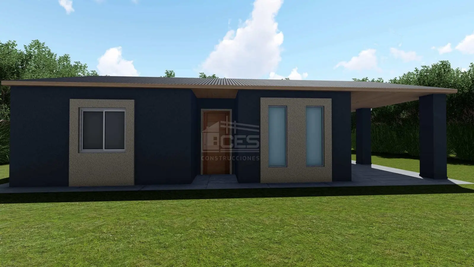 Casa prefabricada de CES